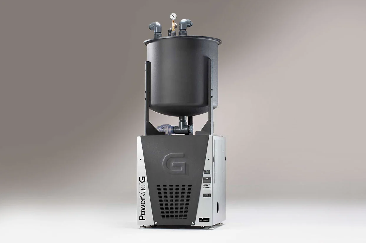 Mechanical room vacuum system