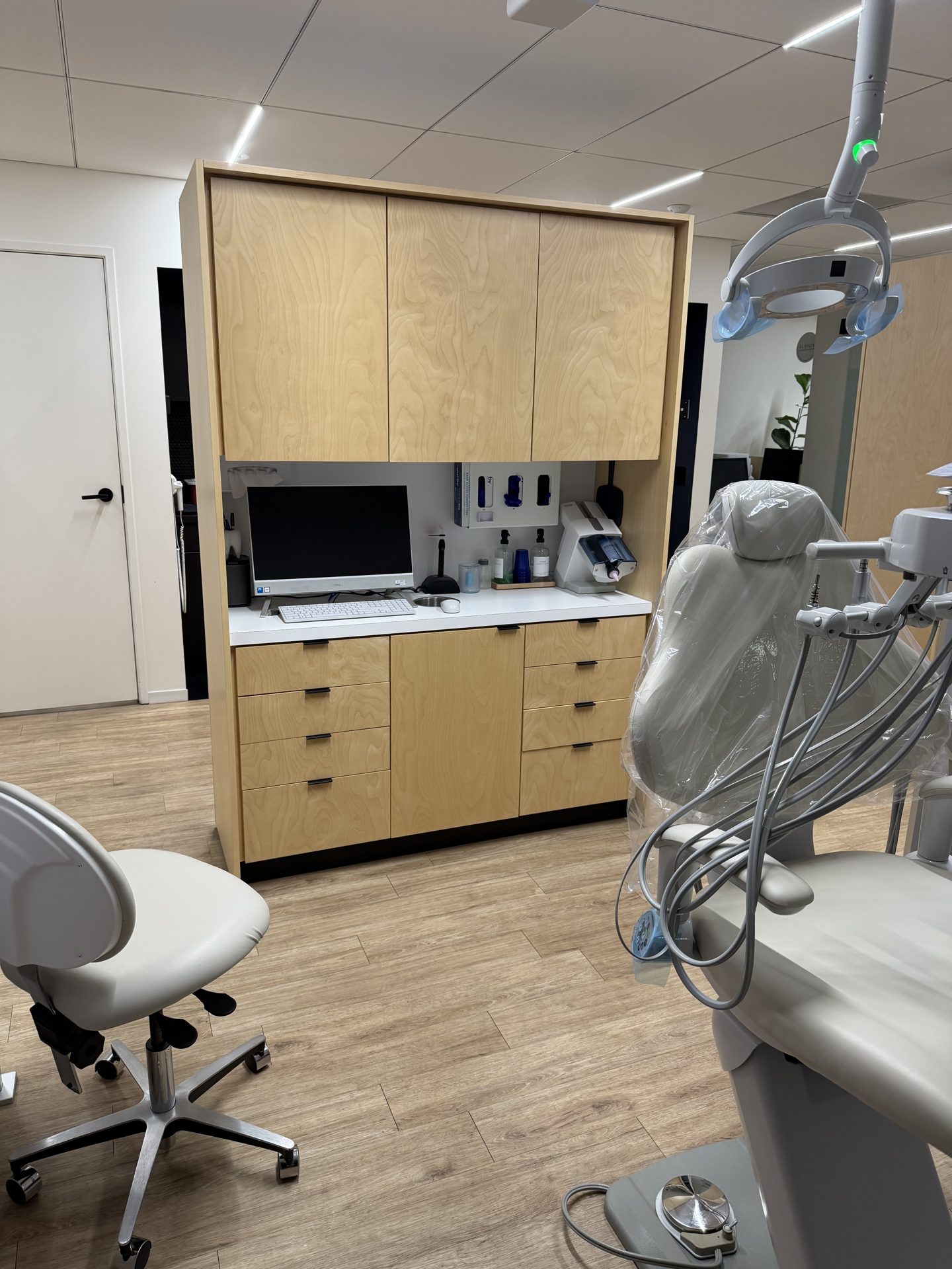 Sterilization area, Albion dental office