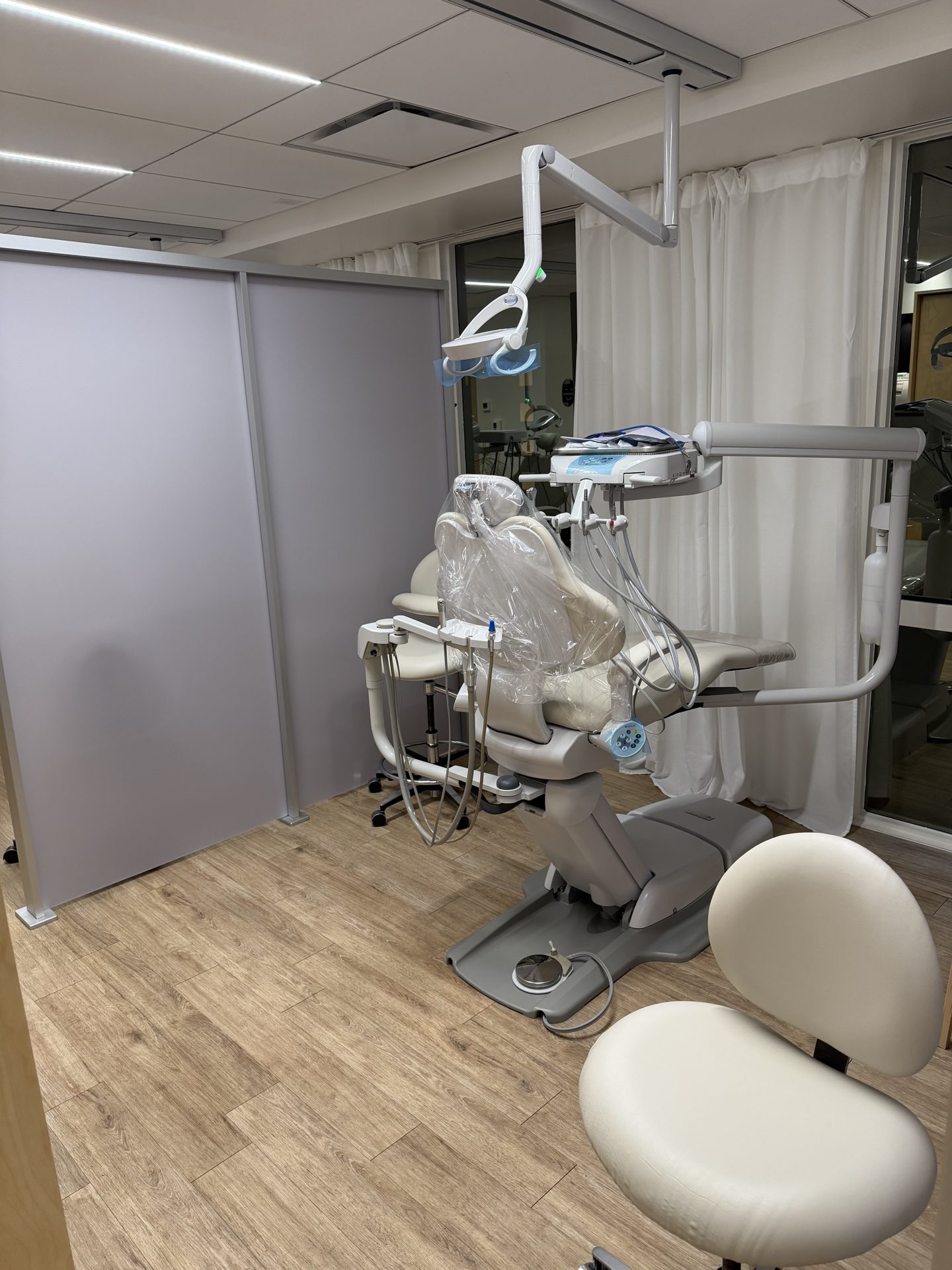 Finished operatory, Albion remodel